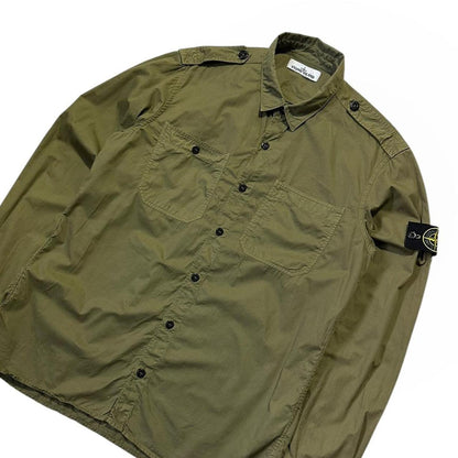 Stone Island Khaki Shirt