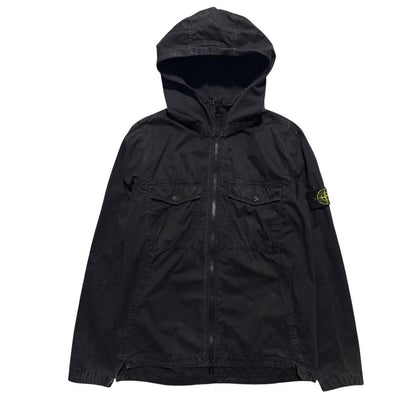Stone Island Canvas Hooded Jacket