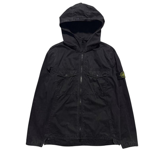 Stone Island Canvas Hooded Jacket