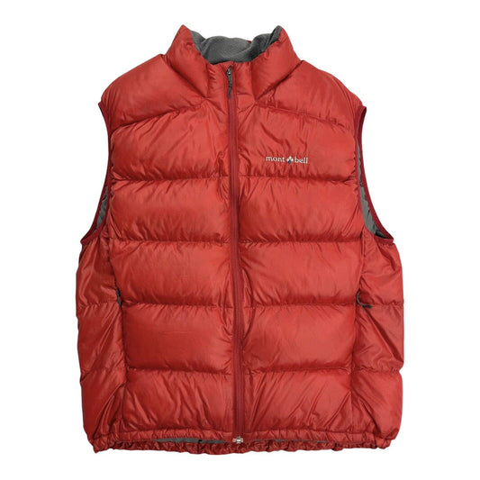 Montbell Superior Down Gilet, Size Large | O/S, Red