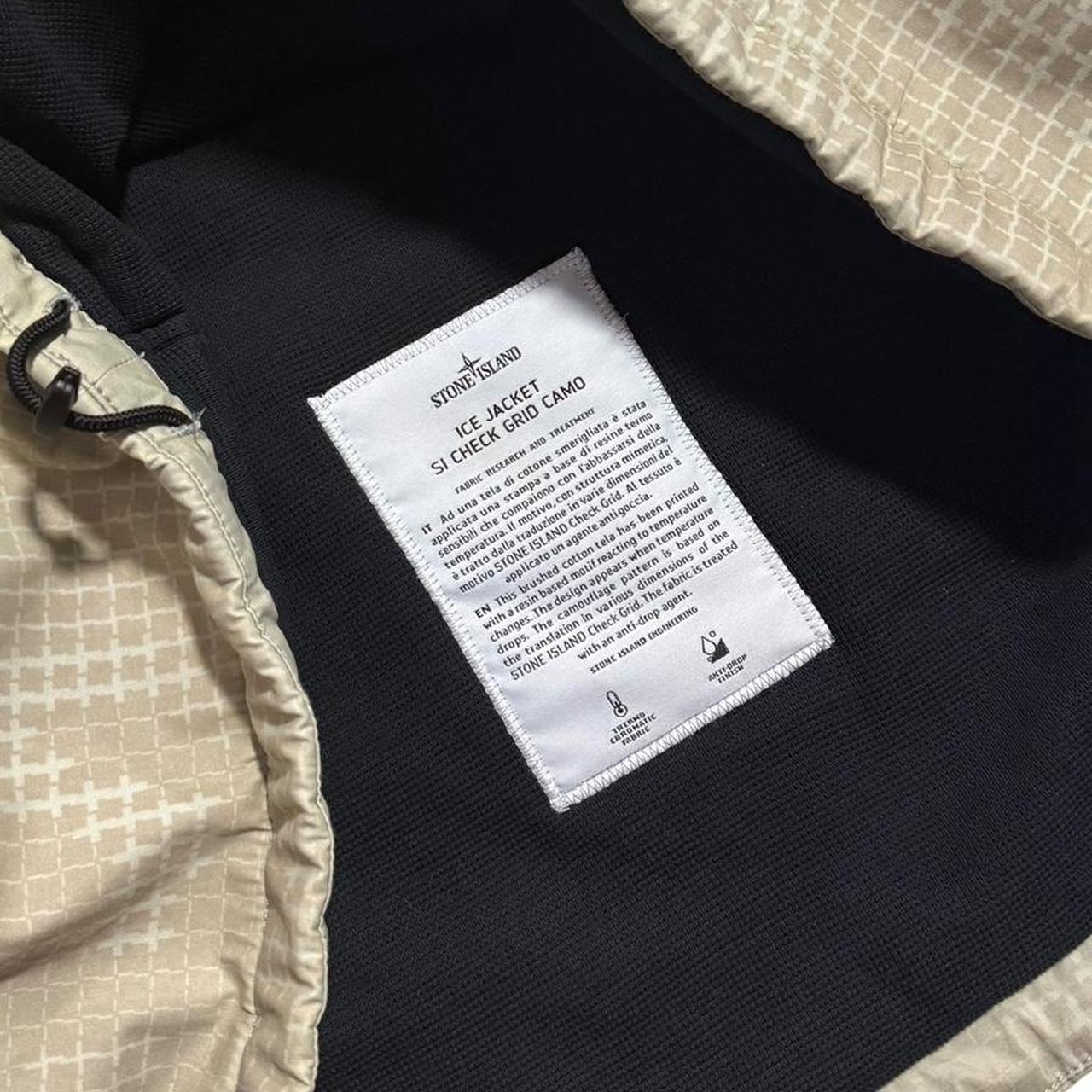 Stone Island Ice Grid Camo Jacket