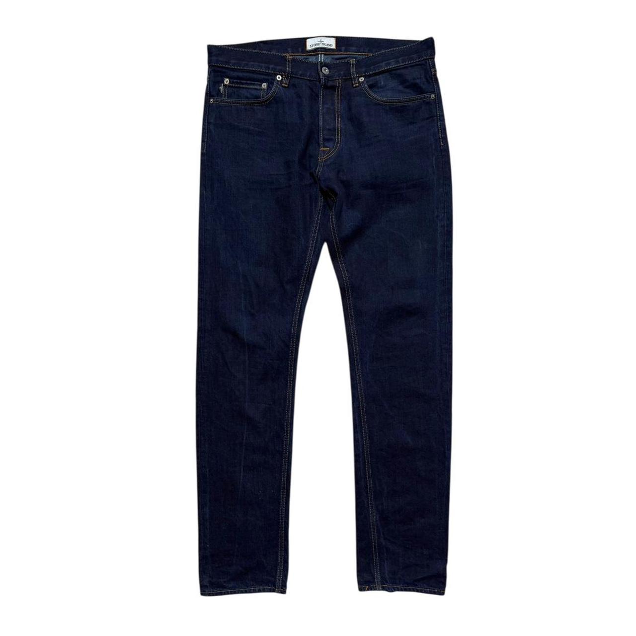 Stone Island Denim Jeans | W34, Dark Indigo