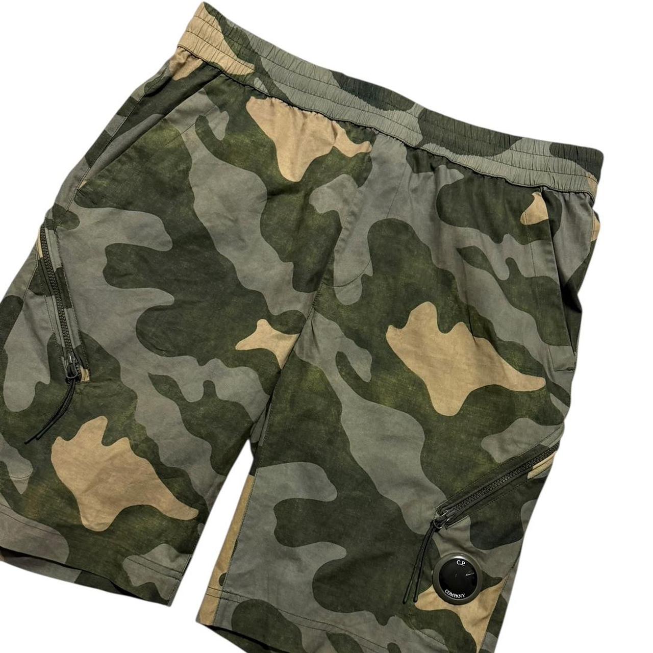 CP Company Pro-Tek Camo Bermuda Shorts