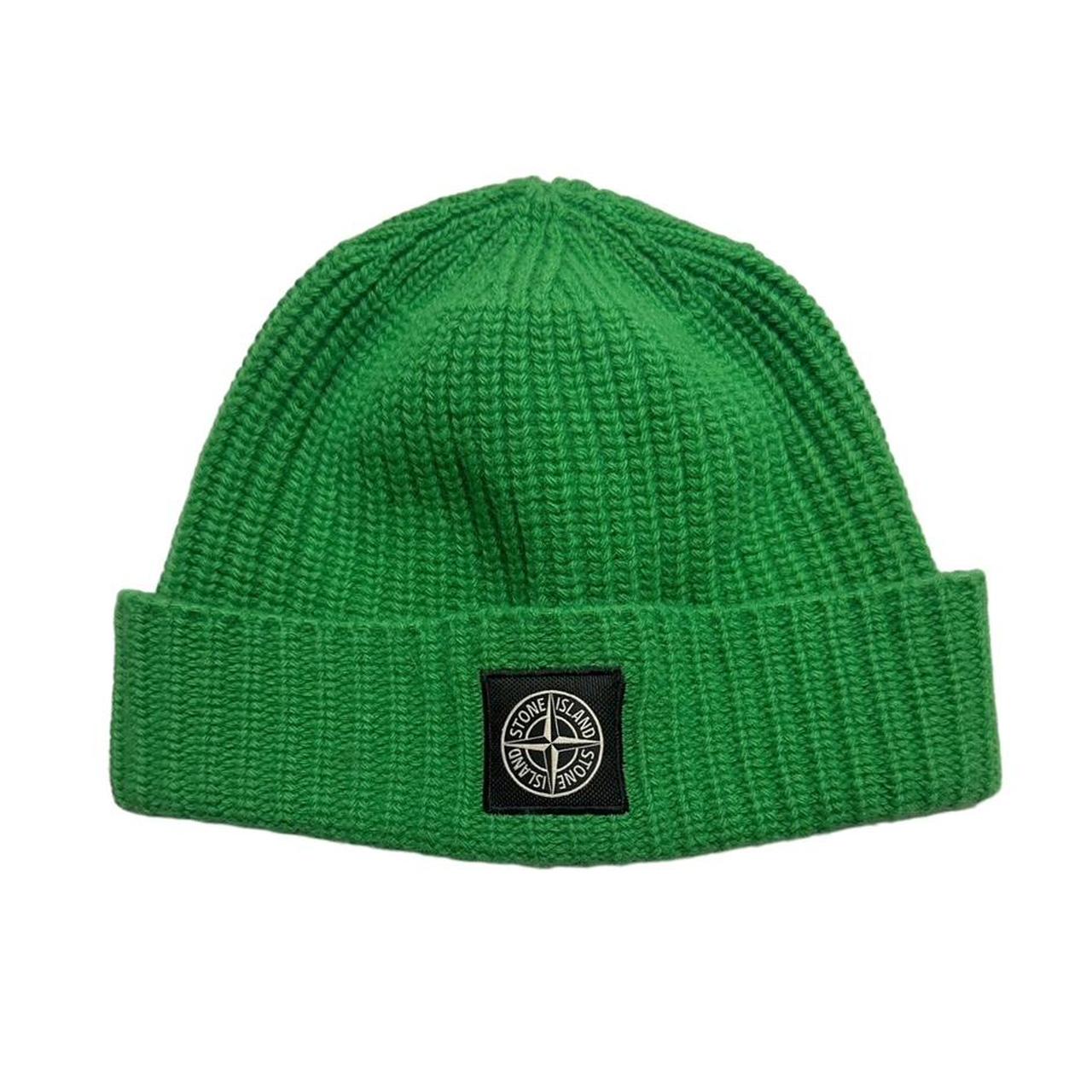 Stone Island Green Beanie