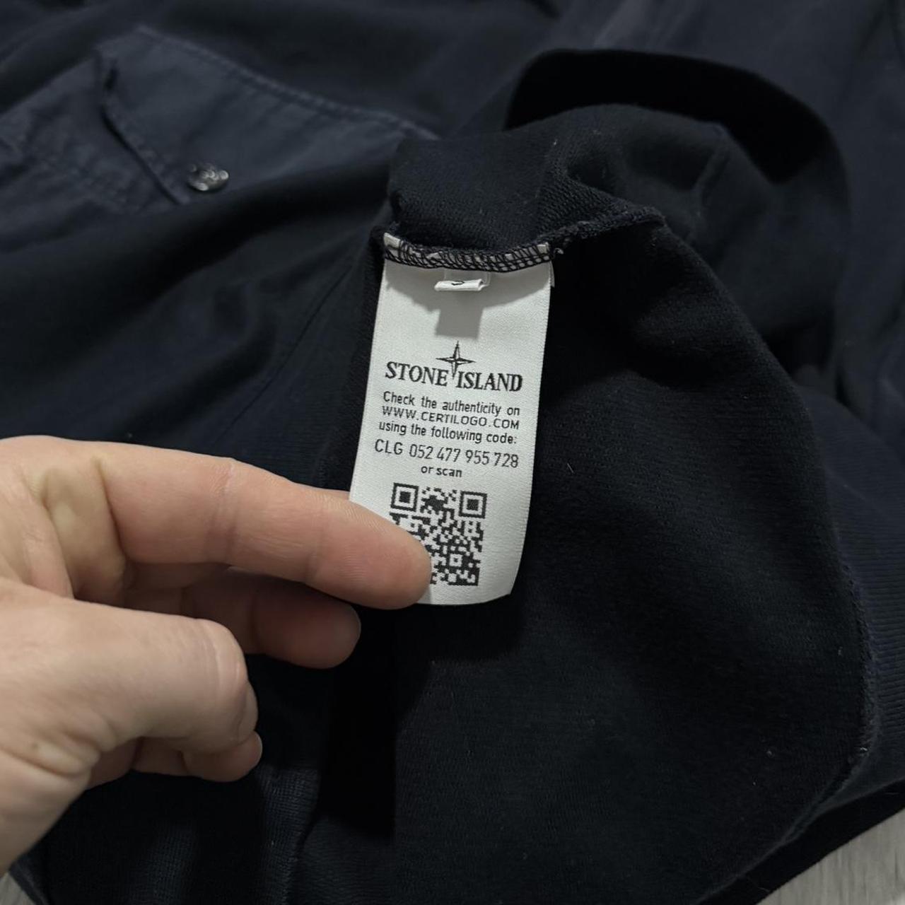 Stone Island Navy Ghost Pullover