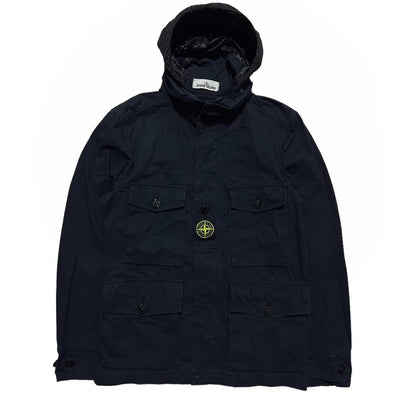 Stone Island Navy Cordura Field Jacket