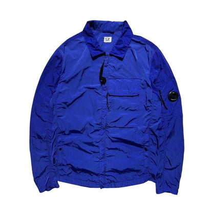 CP Company Blue Nylon Overshirt