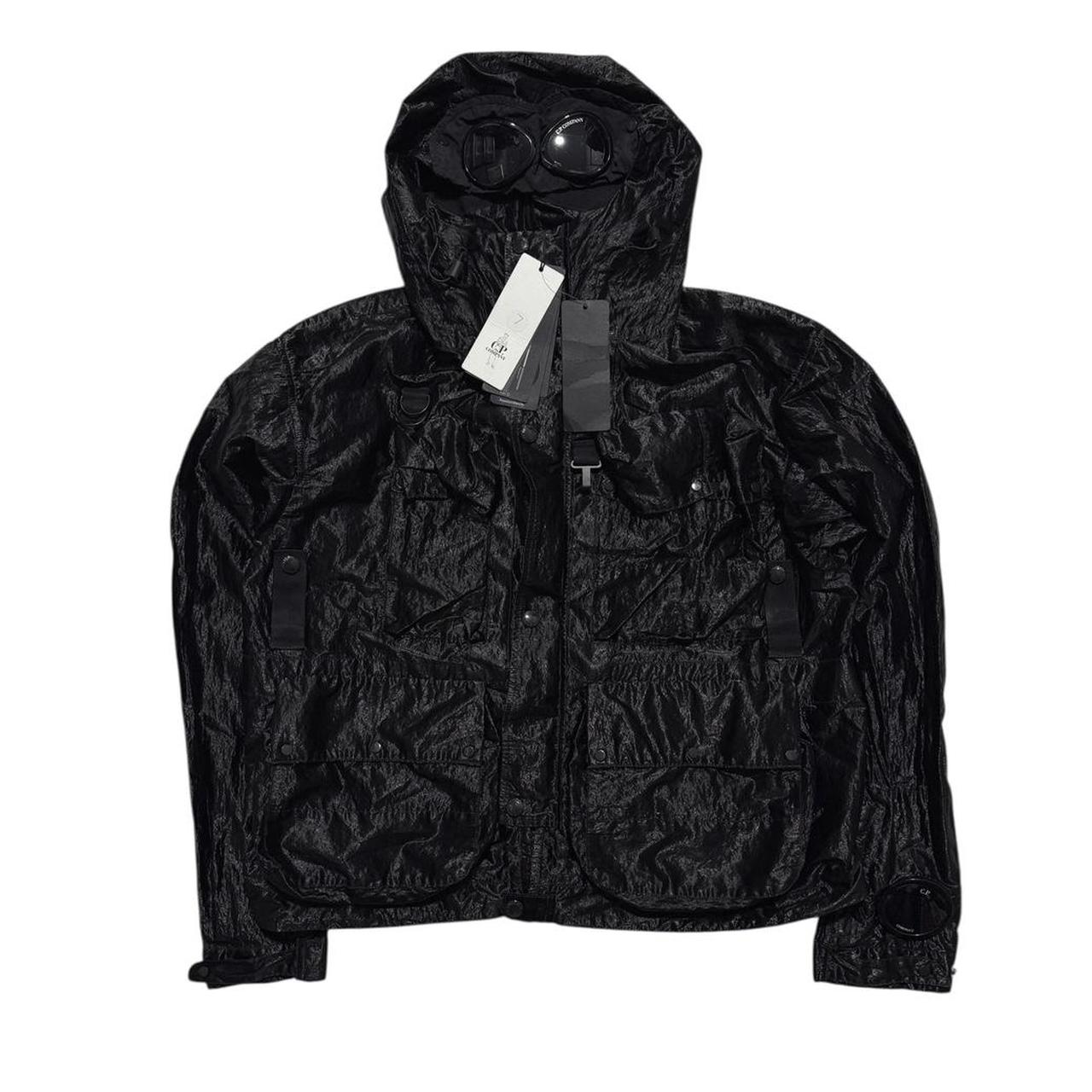 CP Company Kan-D Mille Miglia Goggle Jacket | Large, Black