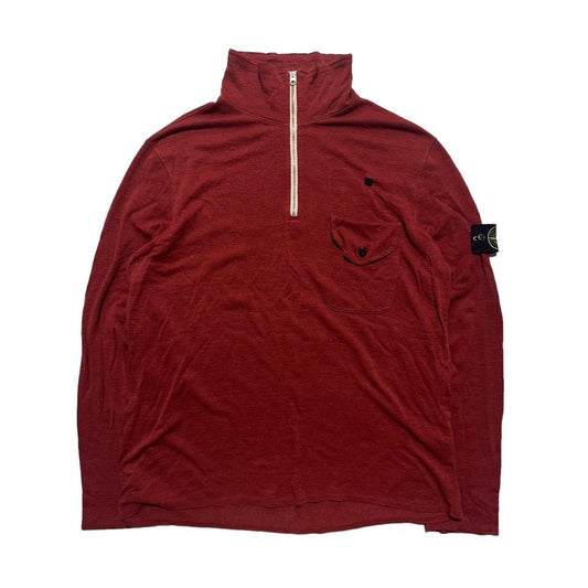 Stone Island Quarter Zip Pullover