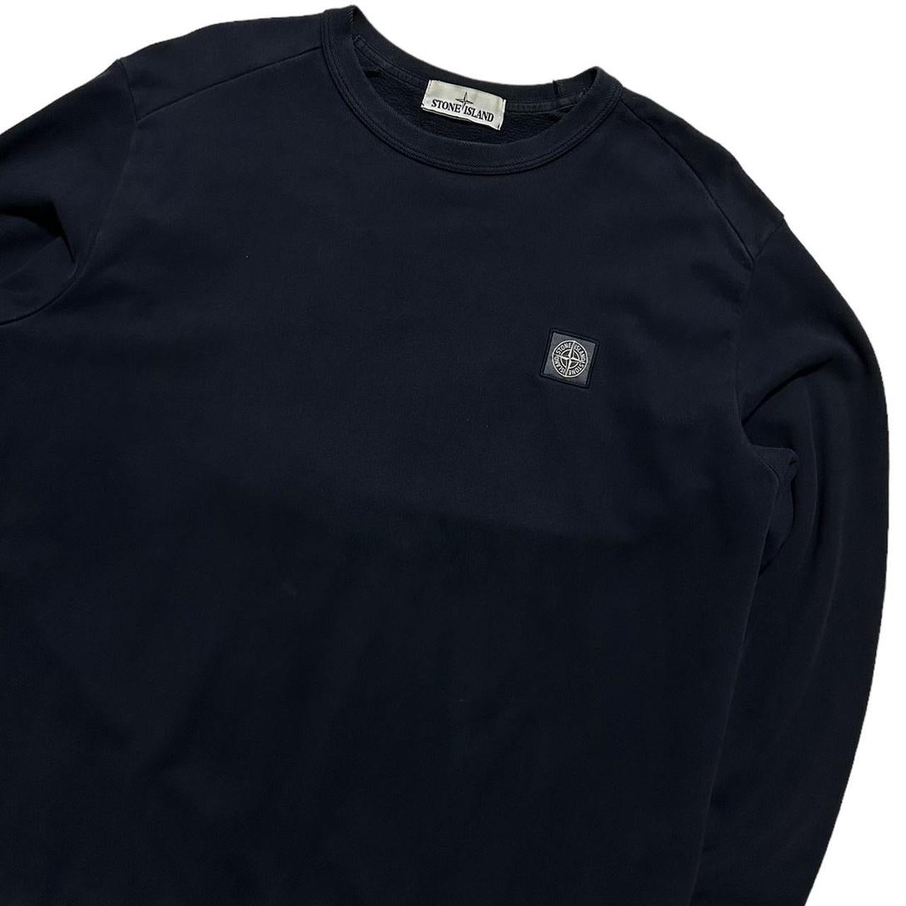 Stone Island Side Patch Pullover Crewneck