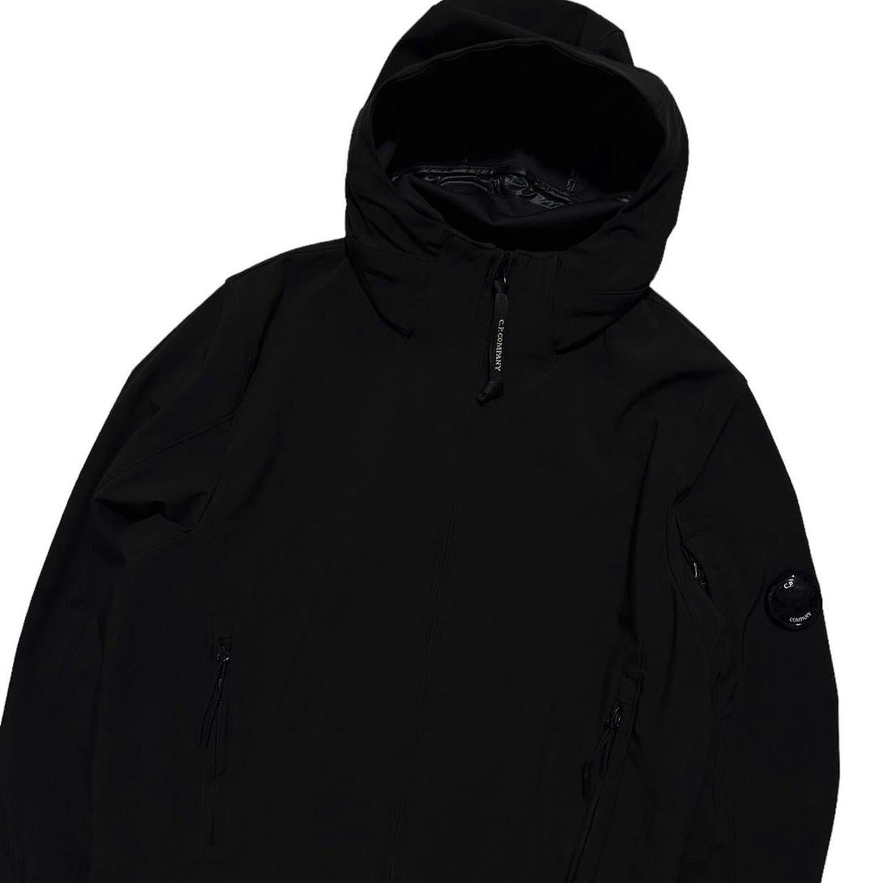CP Company Black Soft Shell Jacket - Known Source