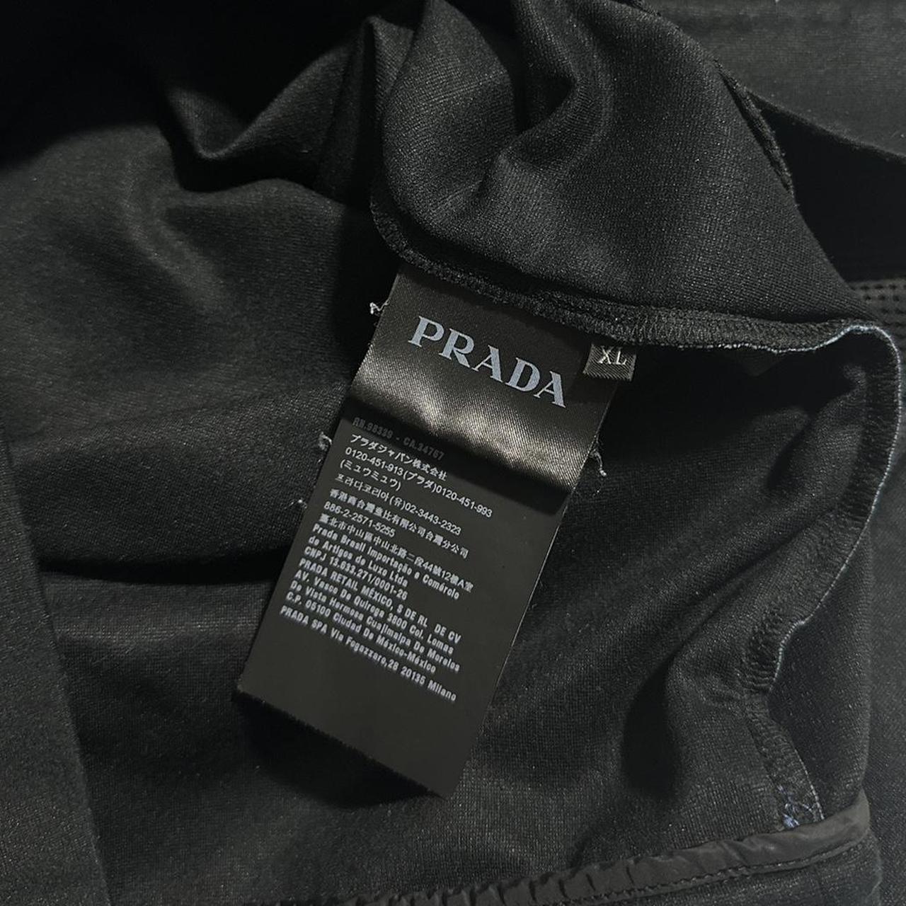 Prada Black Track Top