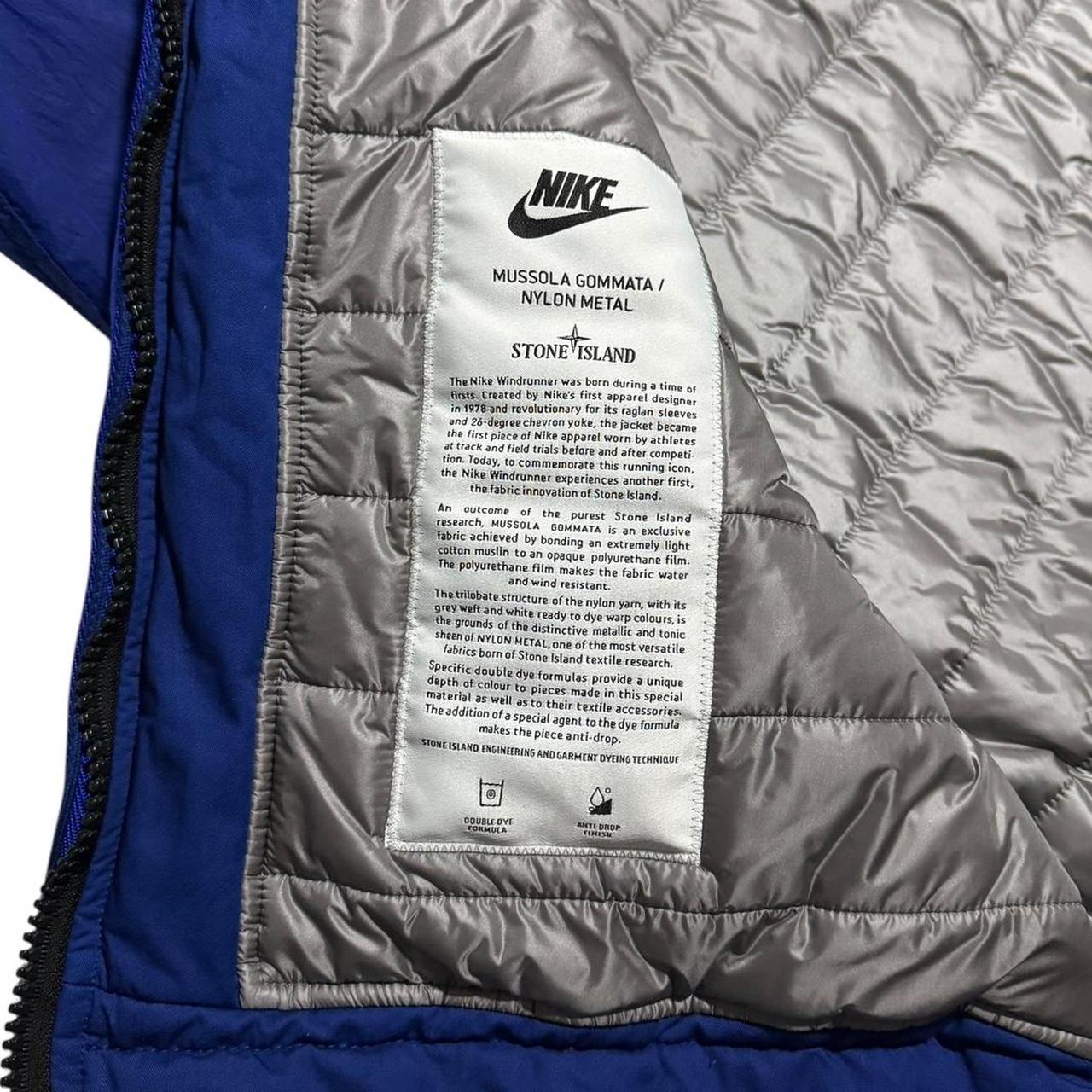Stone Island Nike Mussola Gommata Nylon Metal Jacket