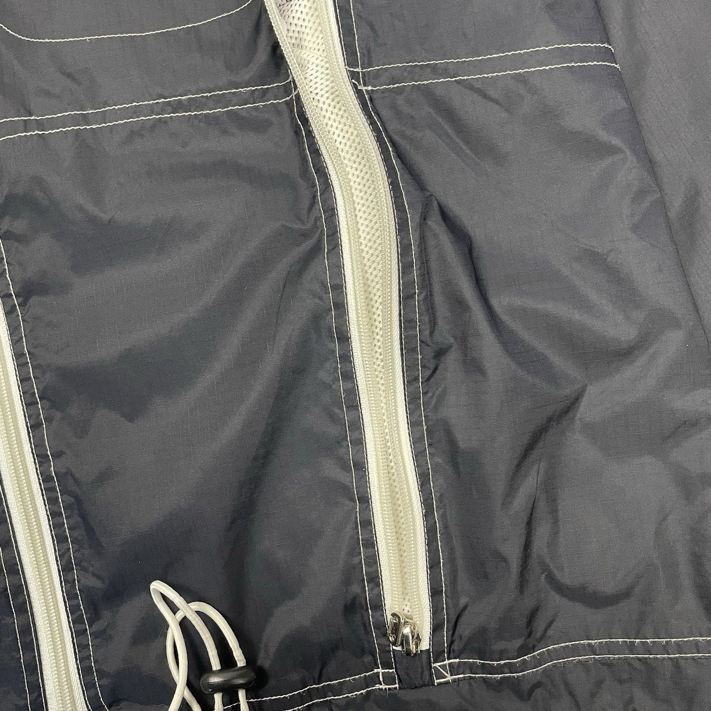 Vintage Armani Jeans Ventilated Jacket, Size XL | O/S, Navy