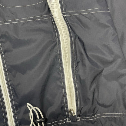 Vintage Armani Jeans Ventilated Jacket, Size XL | O/S, Navy