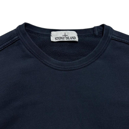 Stone Island Navy Pullover Crewneck