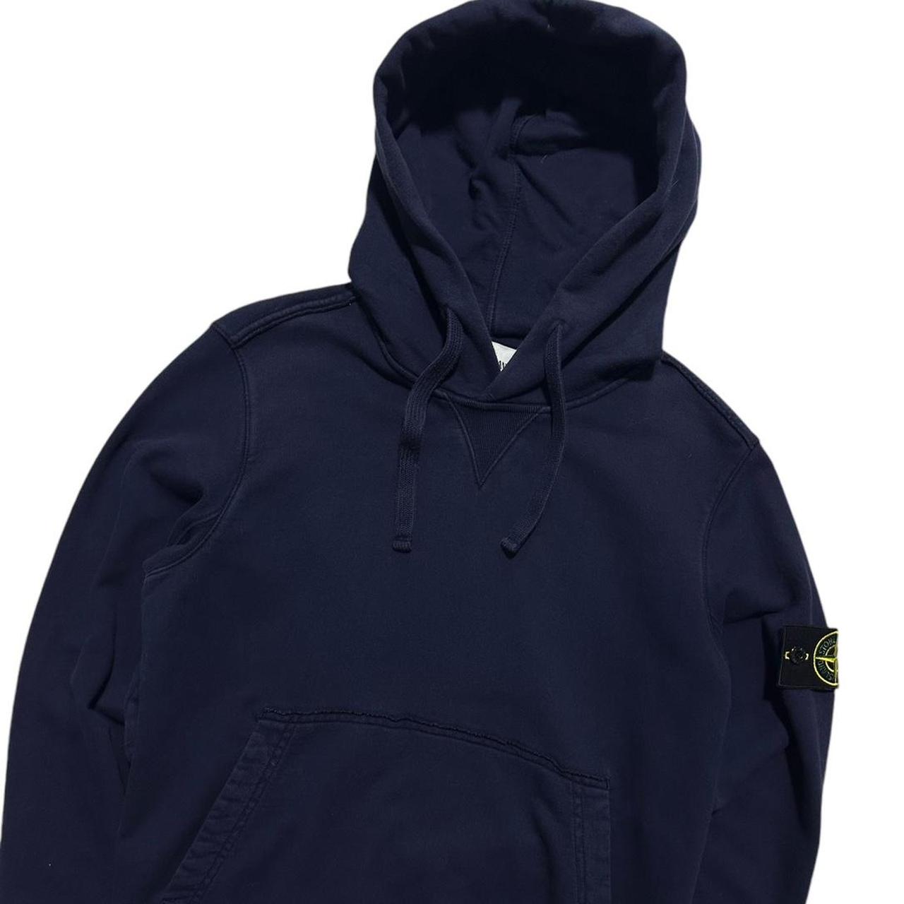 Stone Island Navy Pullover Hoodie