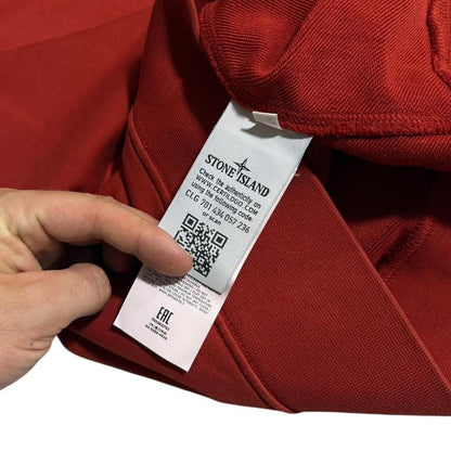 Stone Island Red Pullover Crewneck
