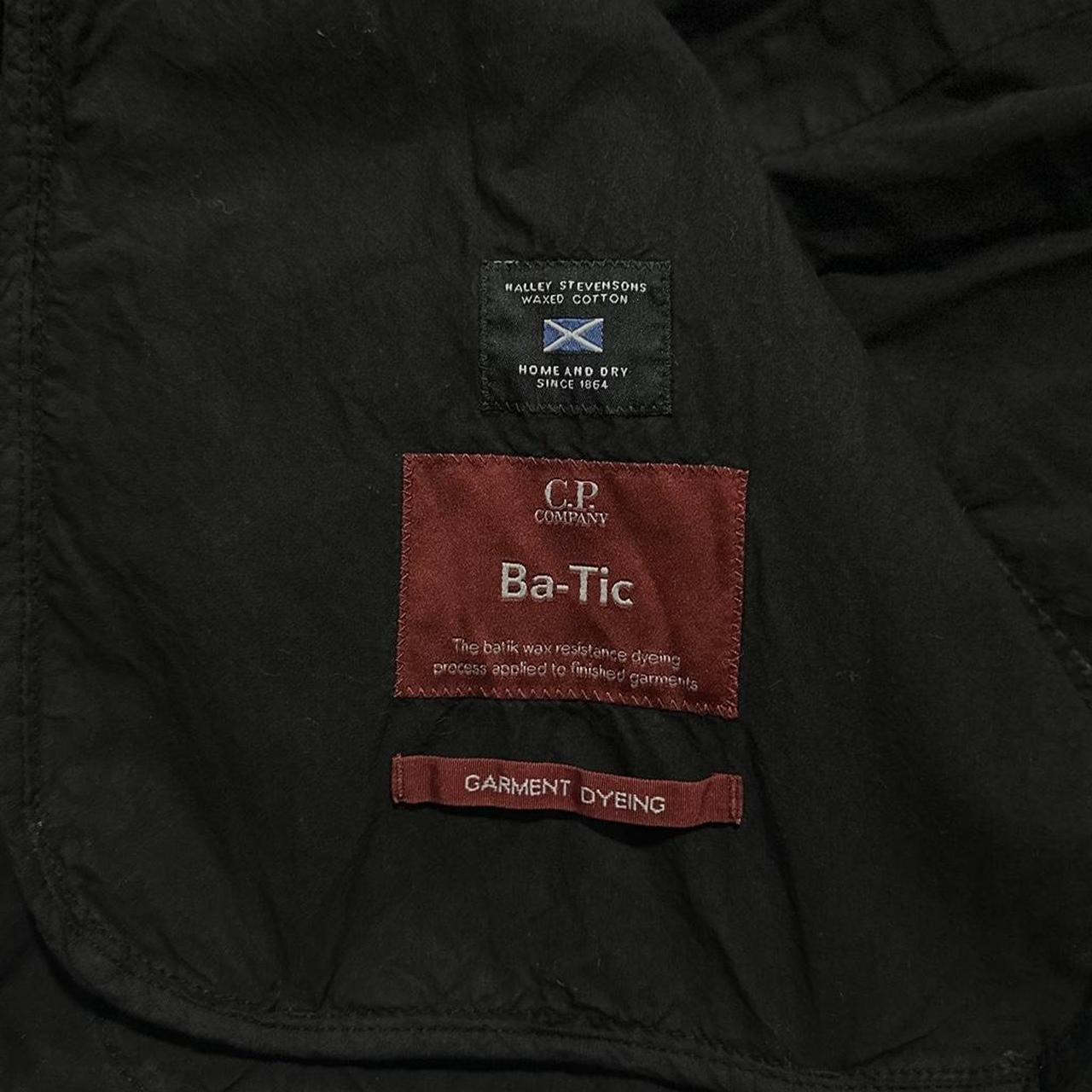 CP Company Ba-Tic Black Canvas Jacket