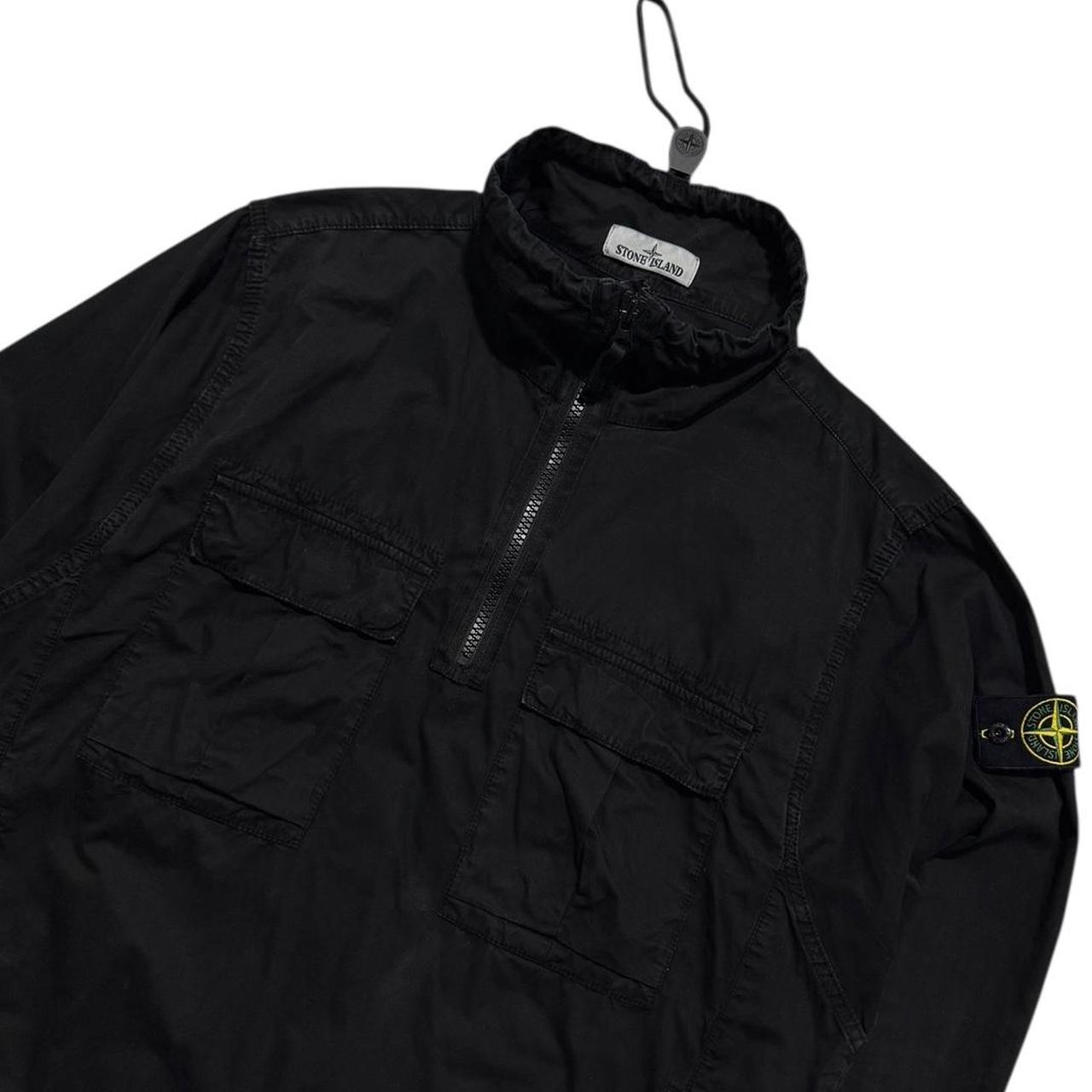 Stone Island Pullover Canvas Smock Jacket