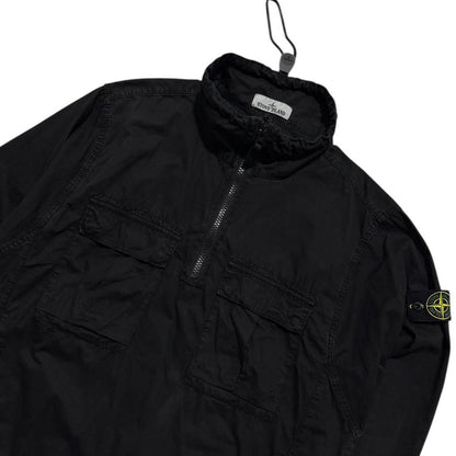 Stone Island Pullover Canvas Smock Jacket