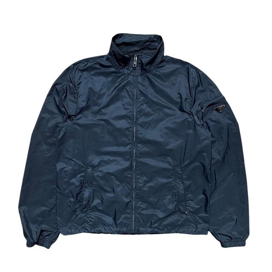 Prada Blue Nylon Jacket