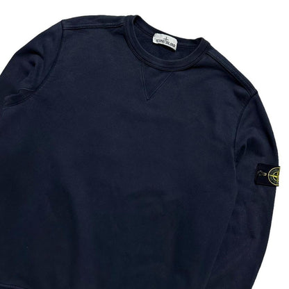 Stone Island Blue Pullover Crewneck - Known Source