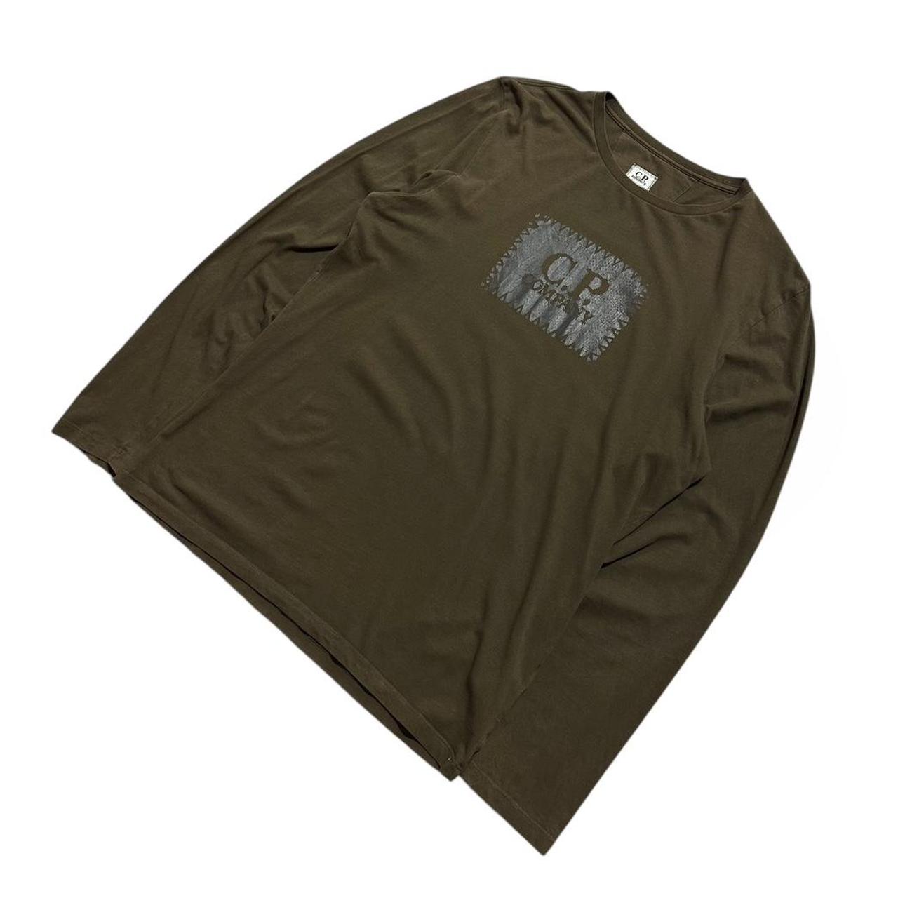 CP Company Long Sleeve Khaki Top