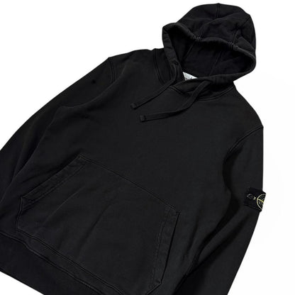 Stone Island Black Pullover Hoodie