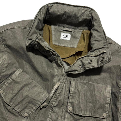 CP Company 50 Fili Gum Jacket | Small, Olive Green