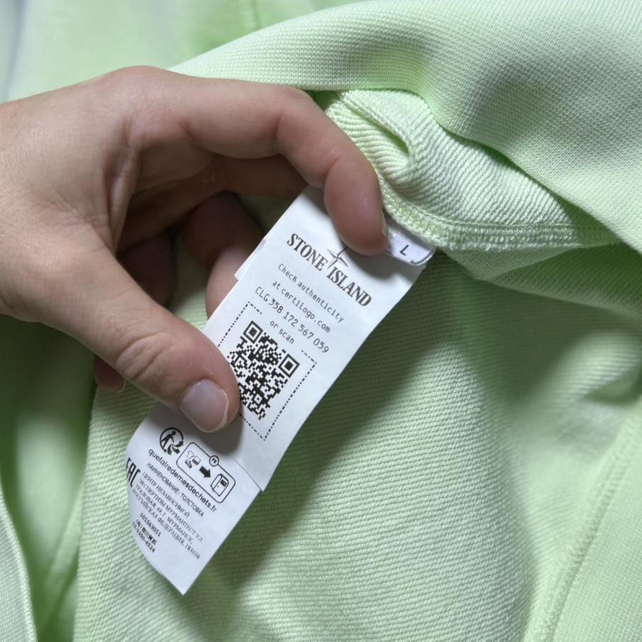 Stone Island Lime Pullover Crewneck | Large, TBD