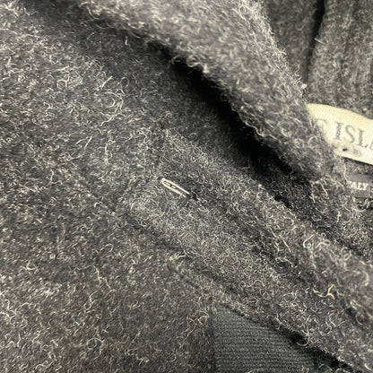 Vintage Stone Island Wool Jacket, Size Large | O/S, Grey