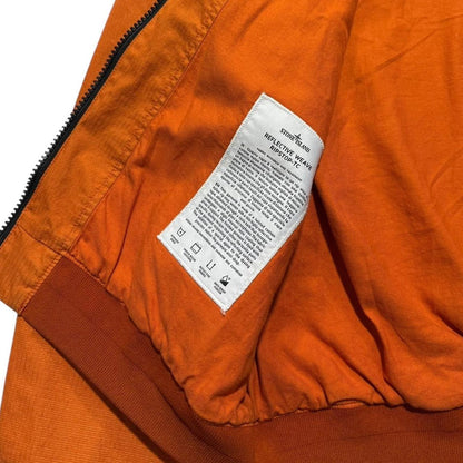 Stone Island A/W 2019 Reflective Weave Jacket | XL, Orange