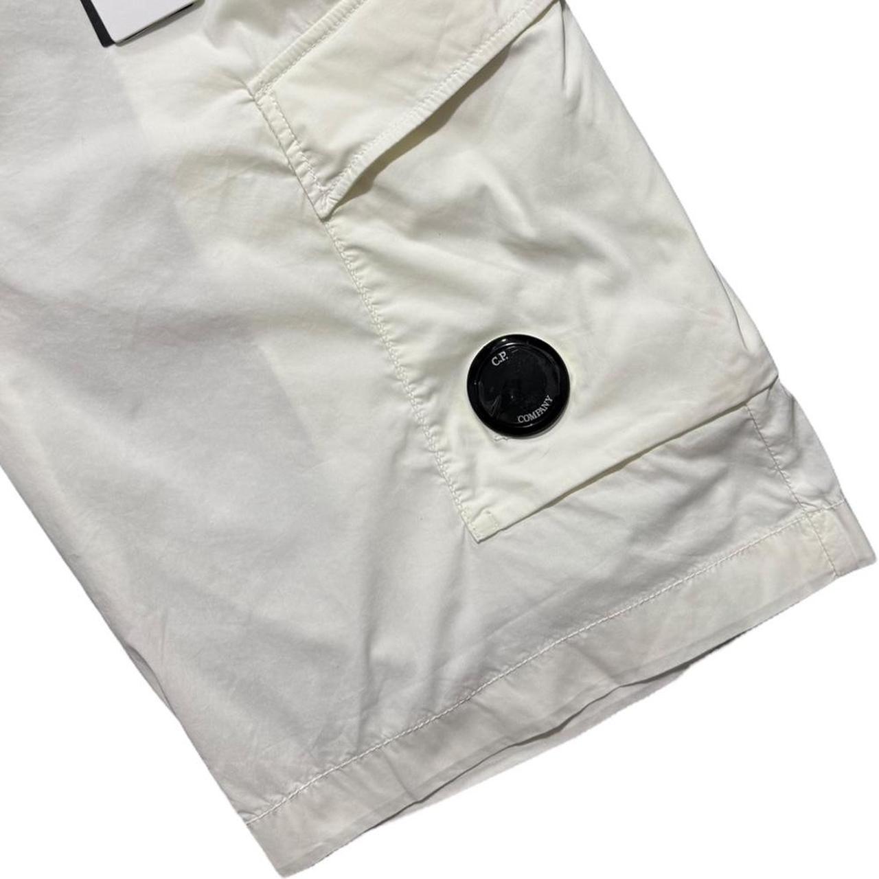 CP Company White Shorts