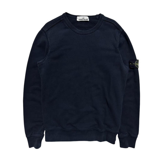 Stone Island Navy Pullover Crewneck