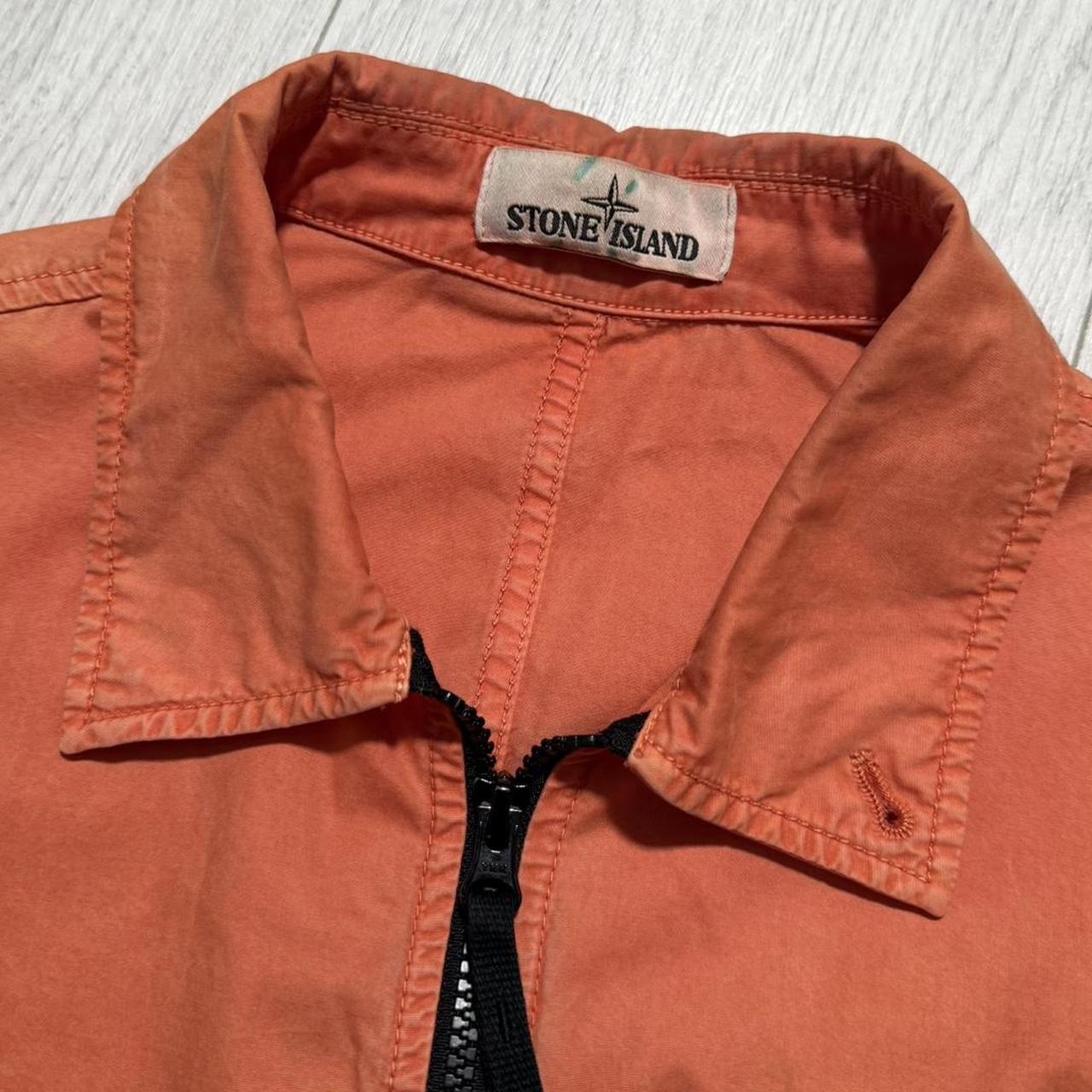 Stone Island Orange Overshirt