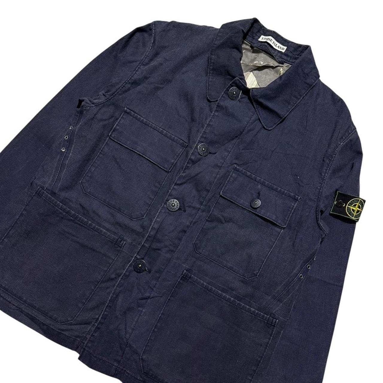 Stone Island 1999 Wax Chore Jacket