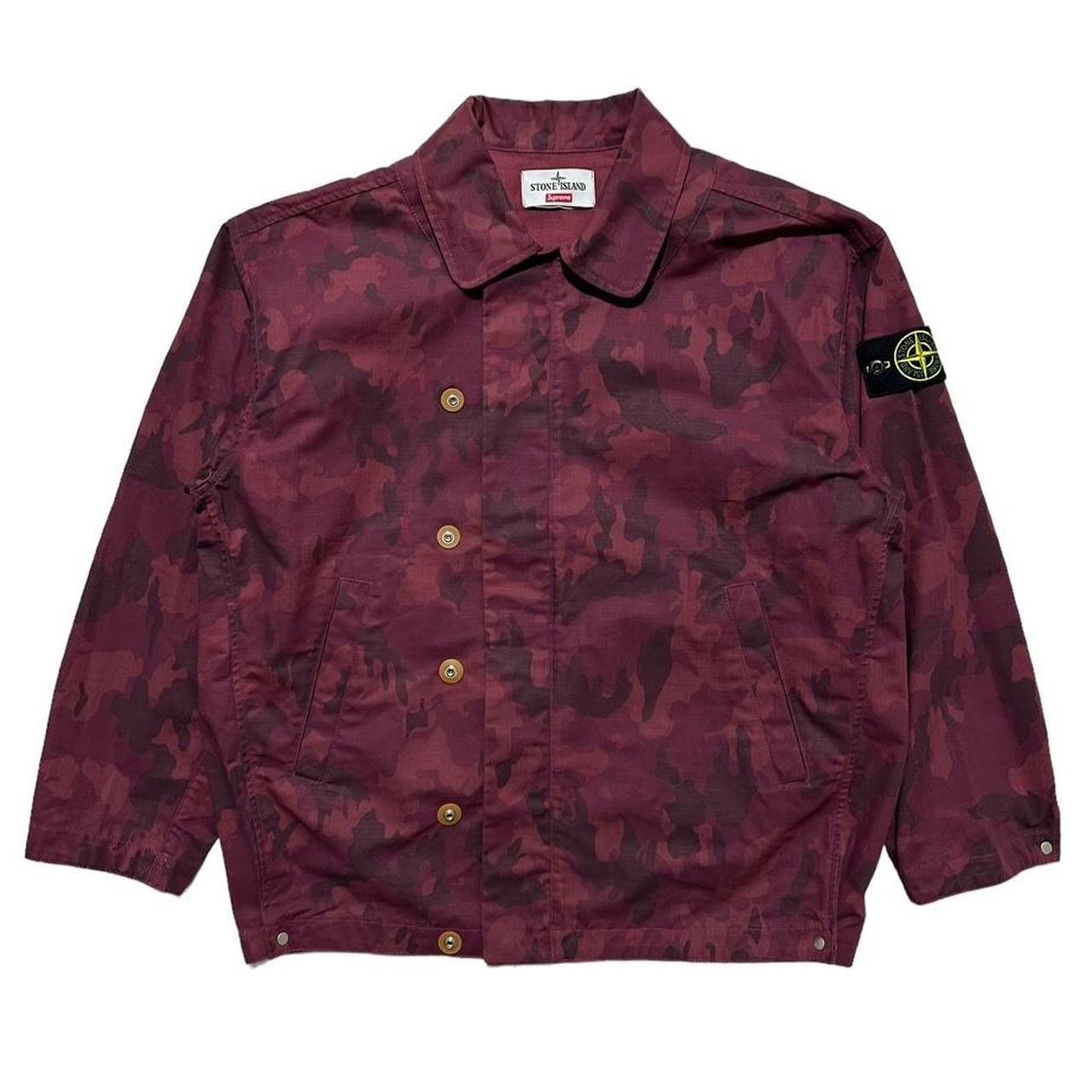 Stone Island Supreme Ice Camo Harrington Jacket