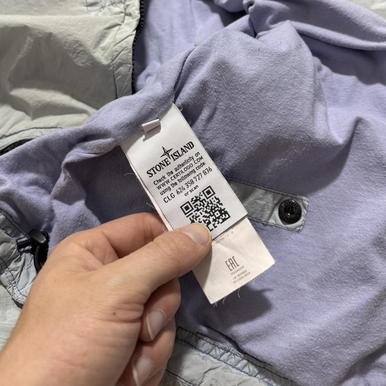 Stone Island Garment Dyed Crinkle Reps Jacket