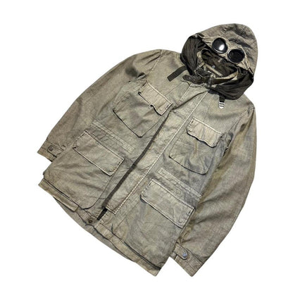 CP Company Lino Flax Goggle Jacket