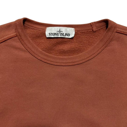 Stone Island Peach Pullover Crewneck