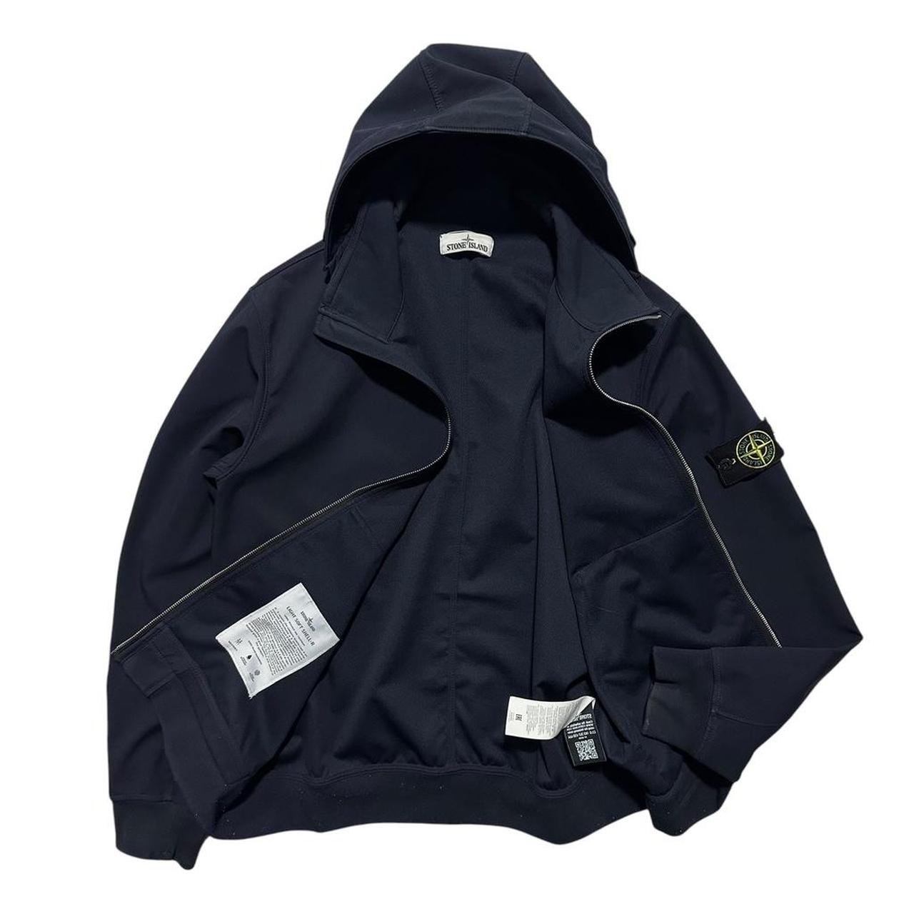 Stone Island Soft Shell Navy Jacket