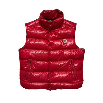 Moncler Tib Down Gilet | Medium, Red