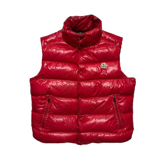 Moncler Tib Down Gilet | Medium, Red