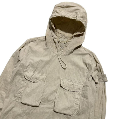 Stone Island Ghost Smock Jacket | Medium, Beige