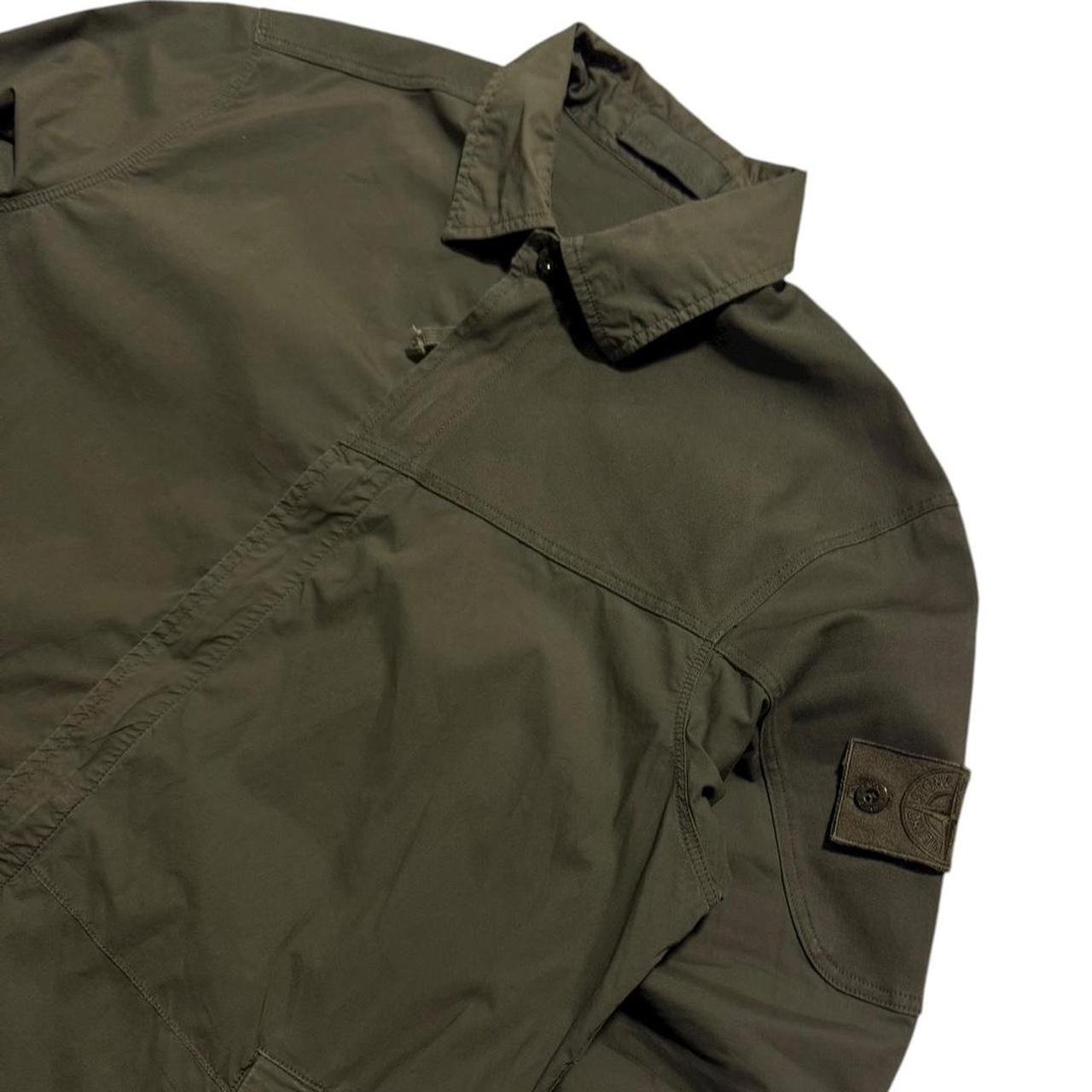 Stone Island Ghost Khaki Overshirt
