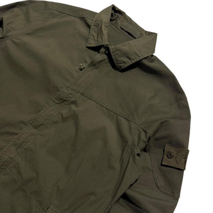 Stone Island Ghost Khaki Overshirt