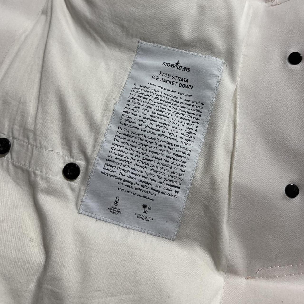 Stone Island 2023 poly strata Ice Jacket Vest