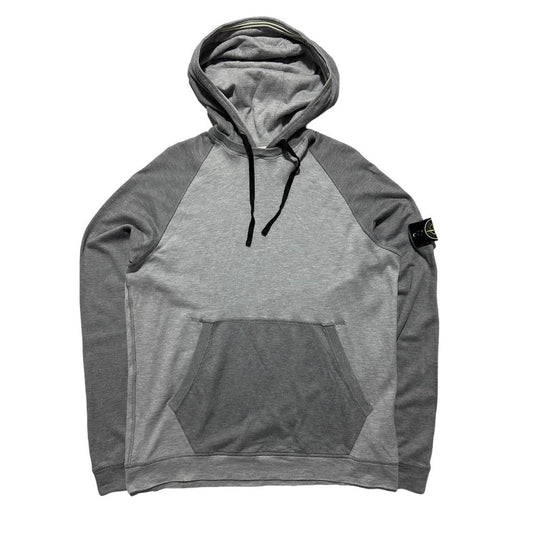 Stone Island Grey Pullover Hoodie | XXL, Grey