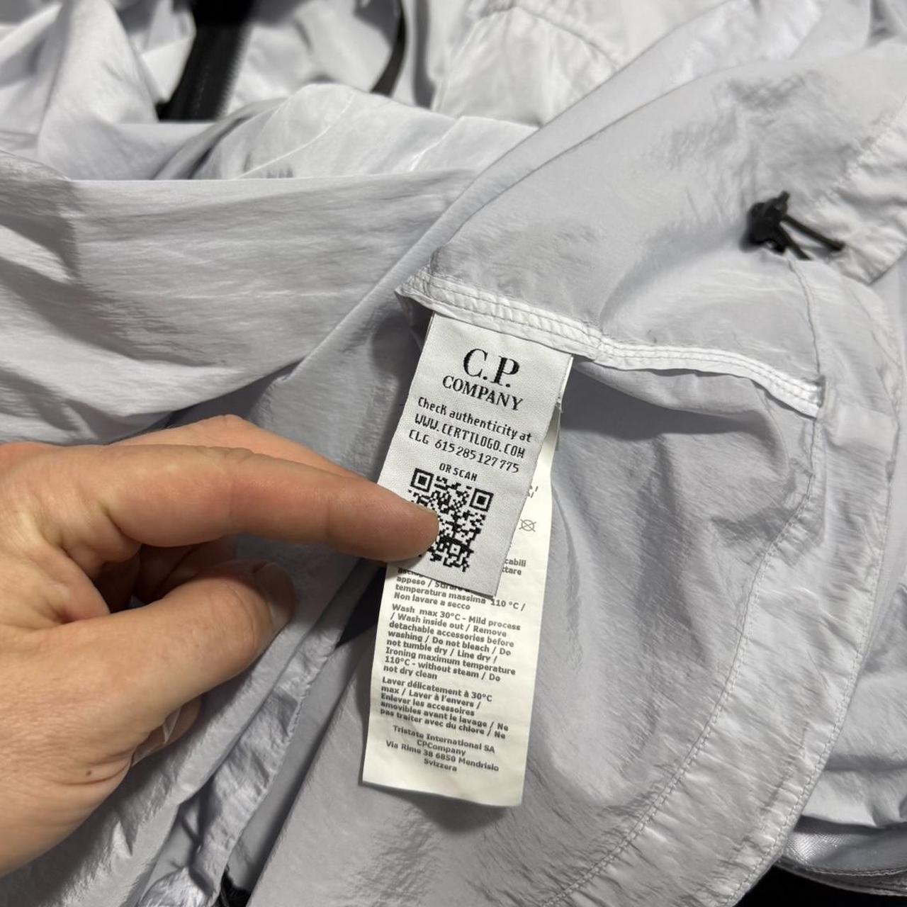 CP Company Nylon Pullover Jacket | XL, Light Grey
